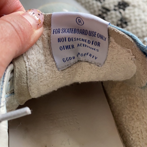 Golden Goose GGDB Superstar Bleached Denim Sneaker - Picture 4 of 6